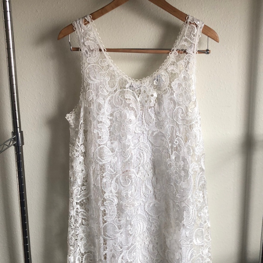 RANCHO ESTANCIA Perforated Dress.
